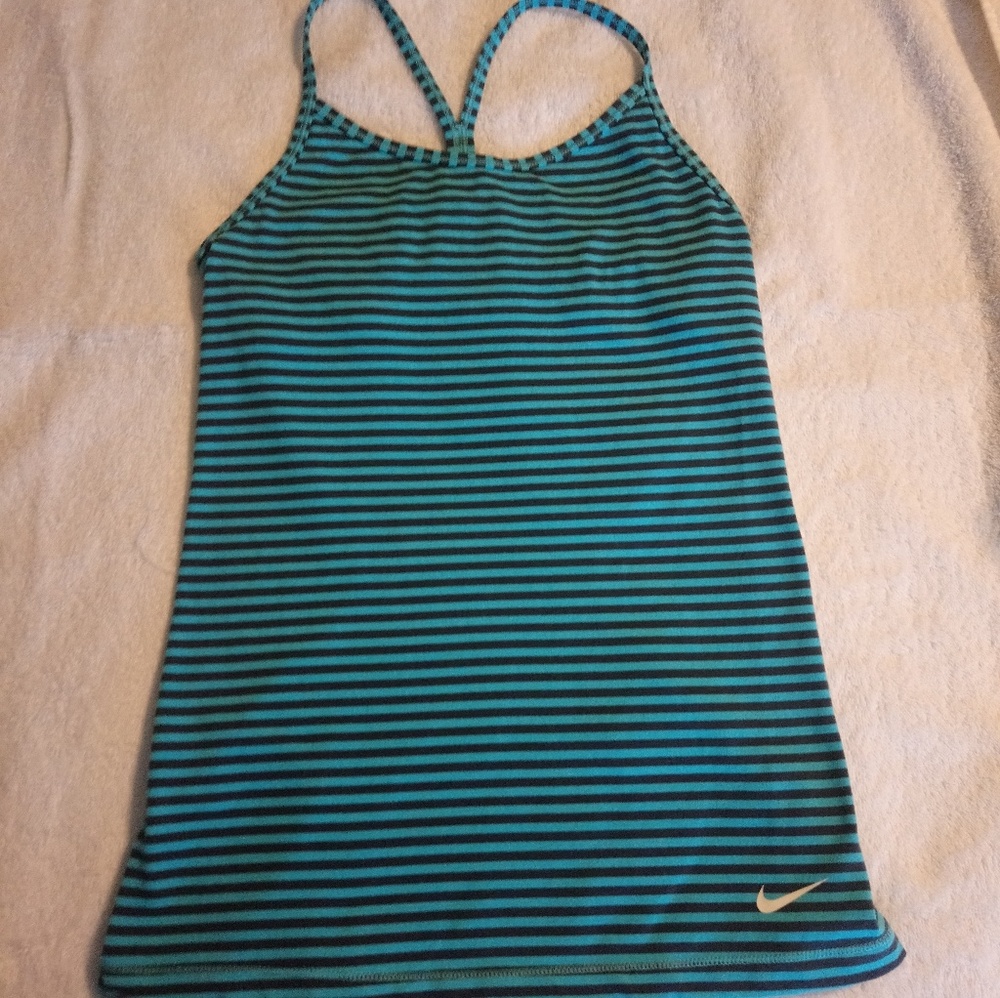 Blue/Black Nike Tank